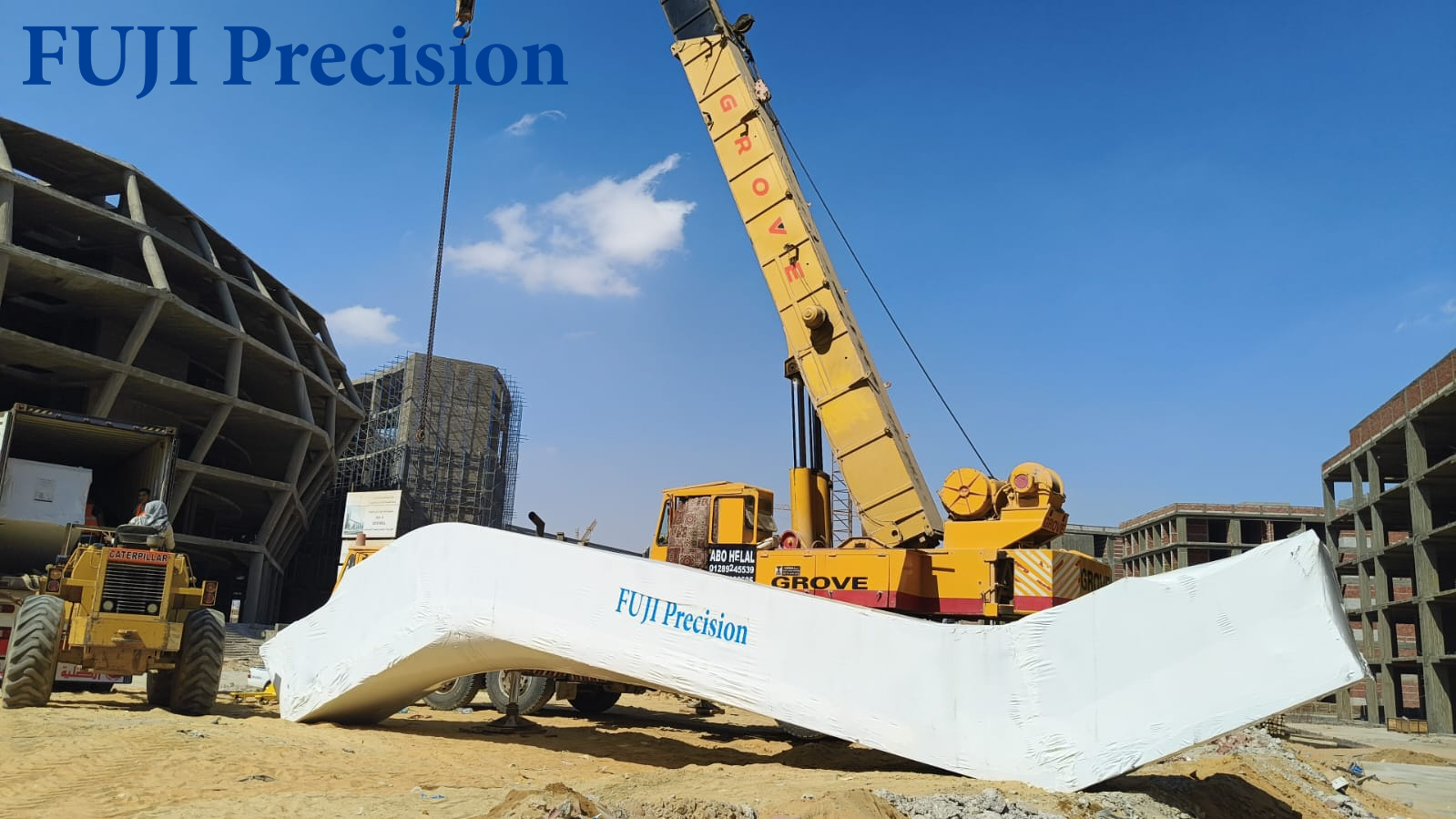 Proyecto de escalera mecánica de precisión FUJI en instalación